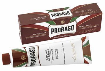 Питательный крем для бритья с экстрактом сандалового дерева Proraso Shaving soap in a tube Coarse Beards 150ml 400512 фото